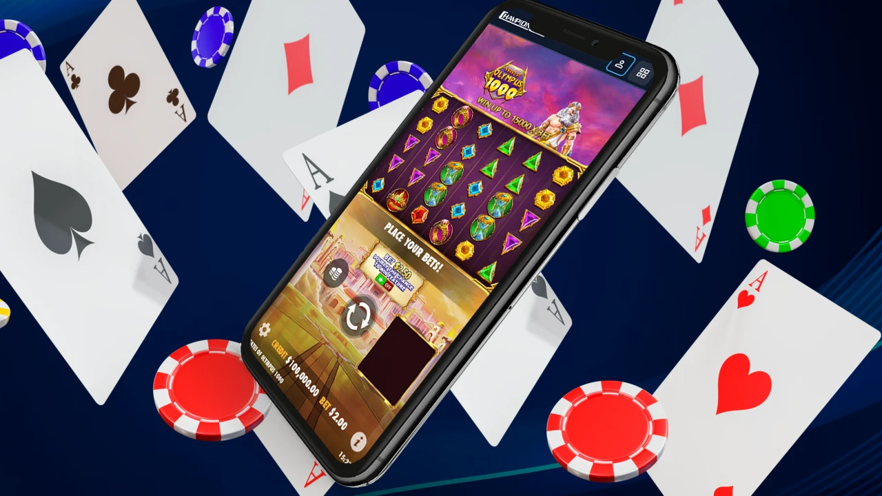 Характеристики Champion Club казино на смартфоні